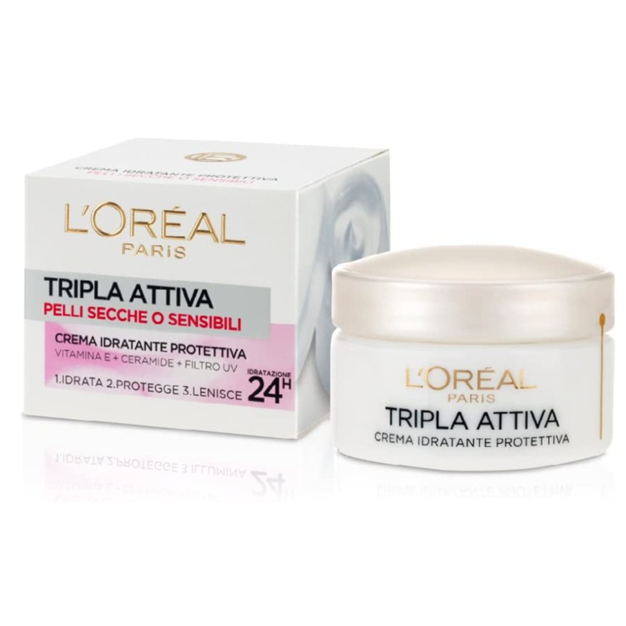 OREAL TRIPLA ATTIVA CR. VISO 50ML. GIORNO SECCHE/SENS