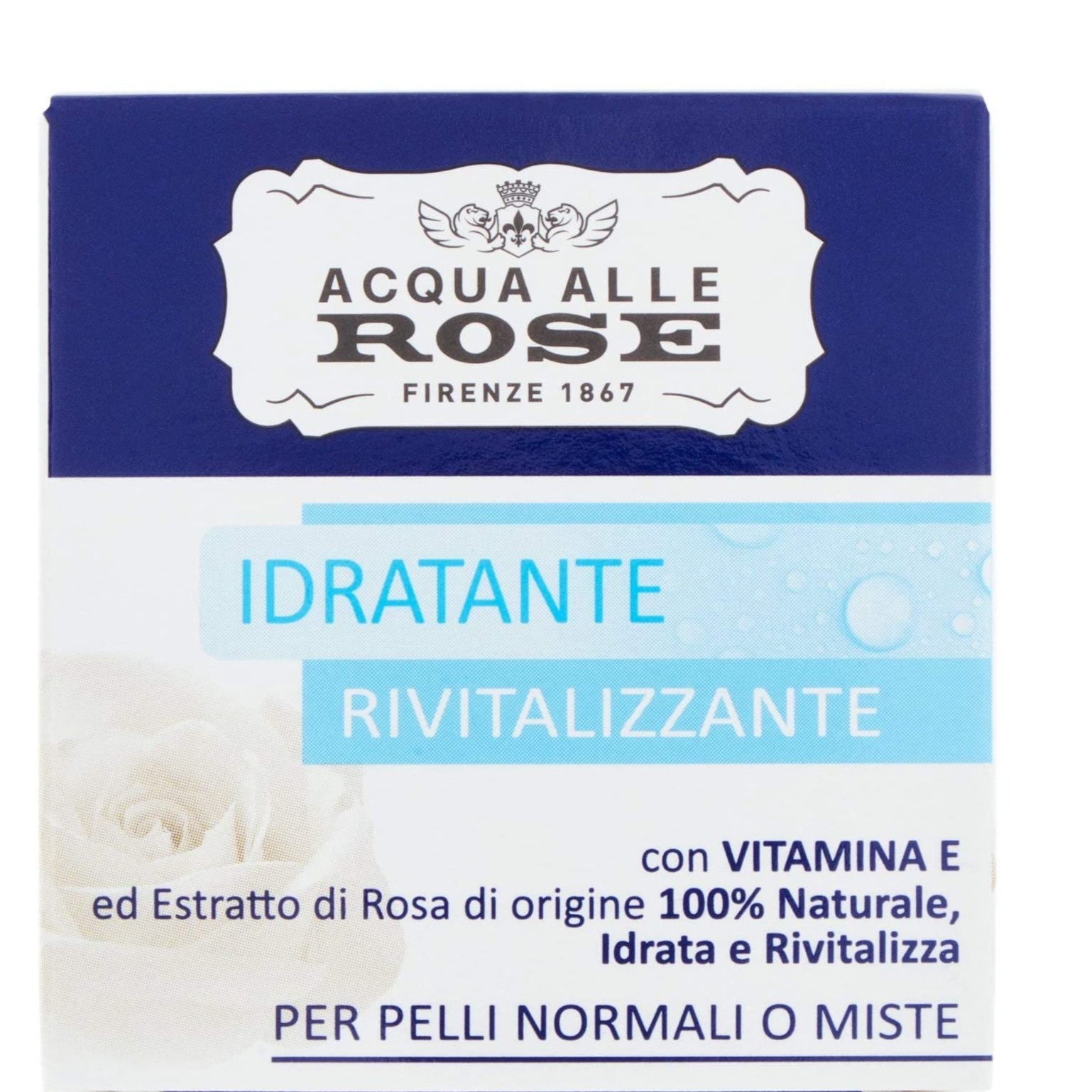 ACQUA ROSE CR.VISO 50ML. IDRATANTE RIVITALIZZANTE PROMO