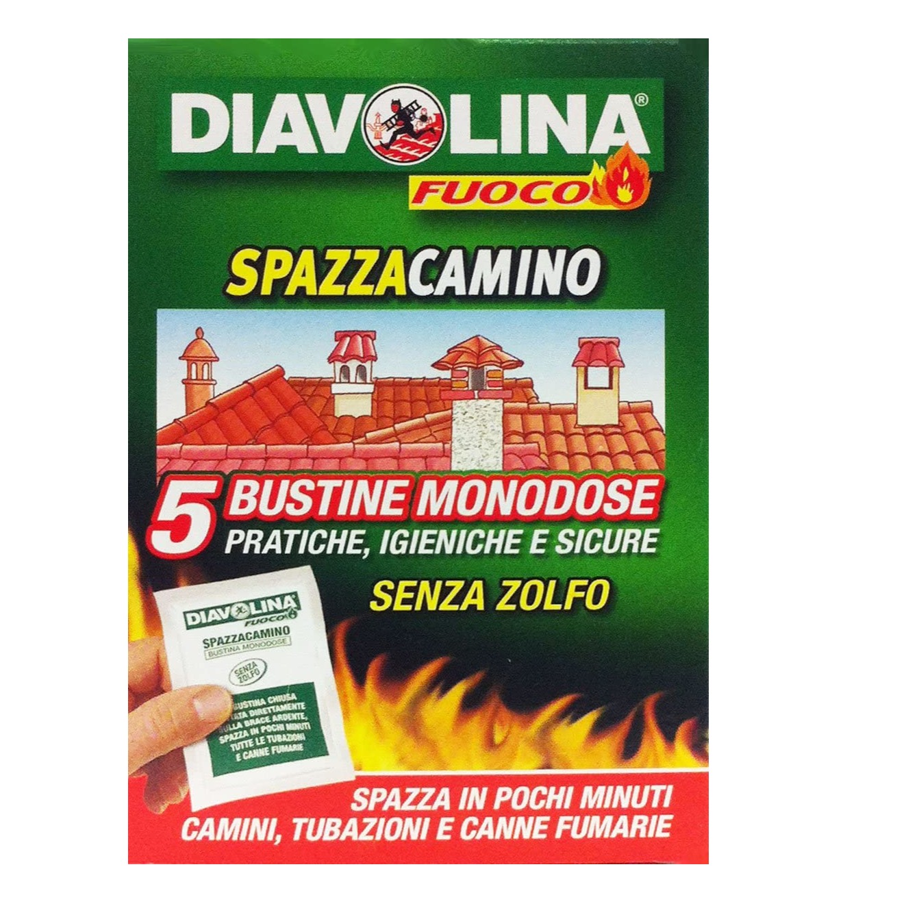 DIAVOLINA ANTIFULIGGINE 5PZ.