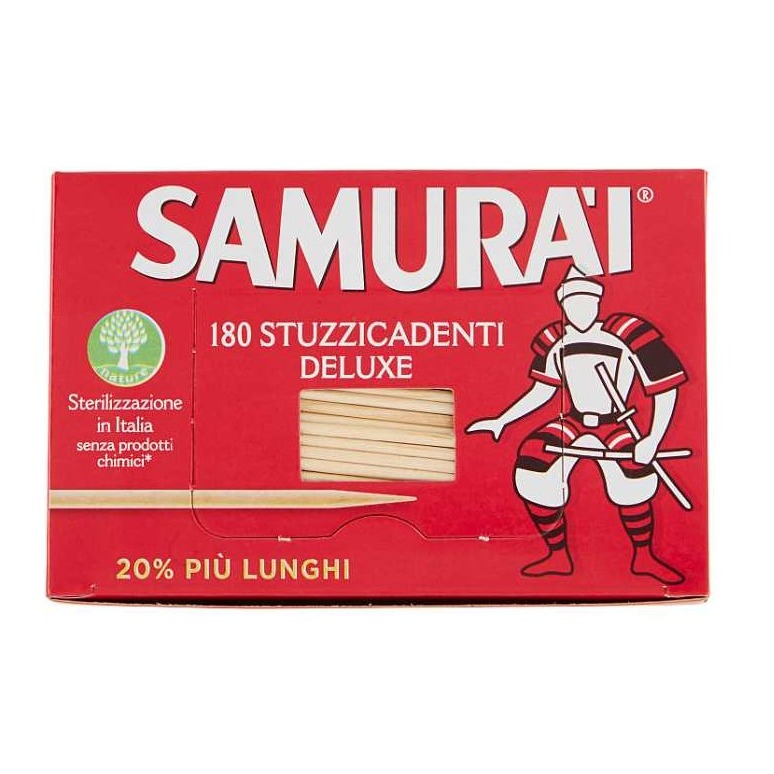 SAMURAI DELUXE 180 STUZZICADENTI