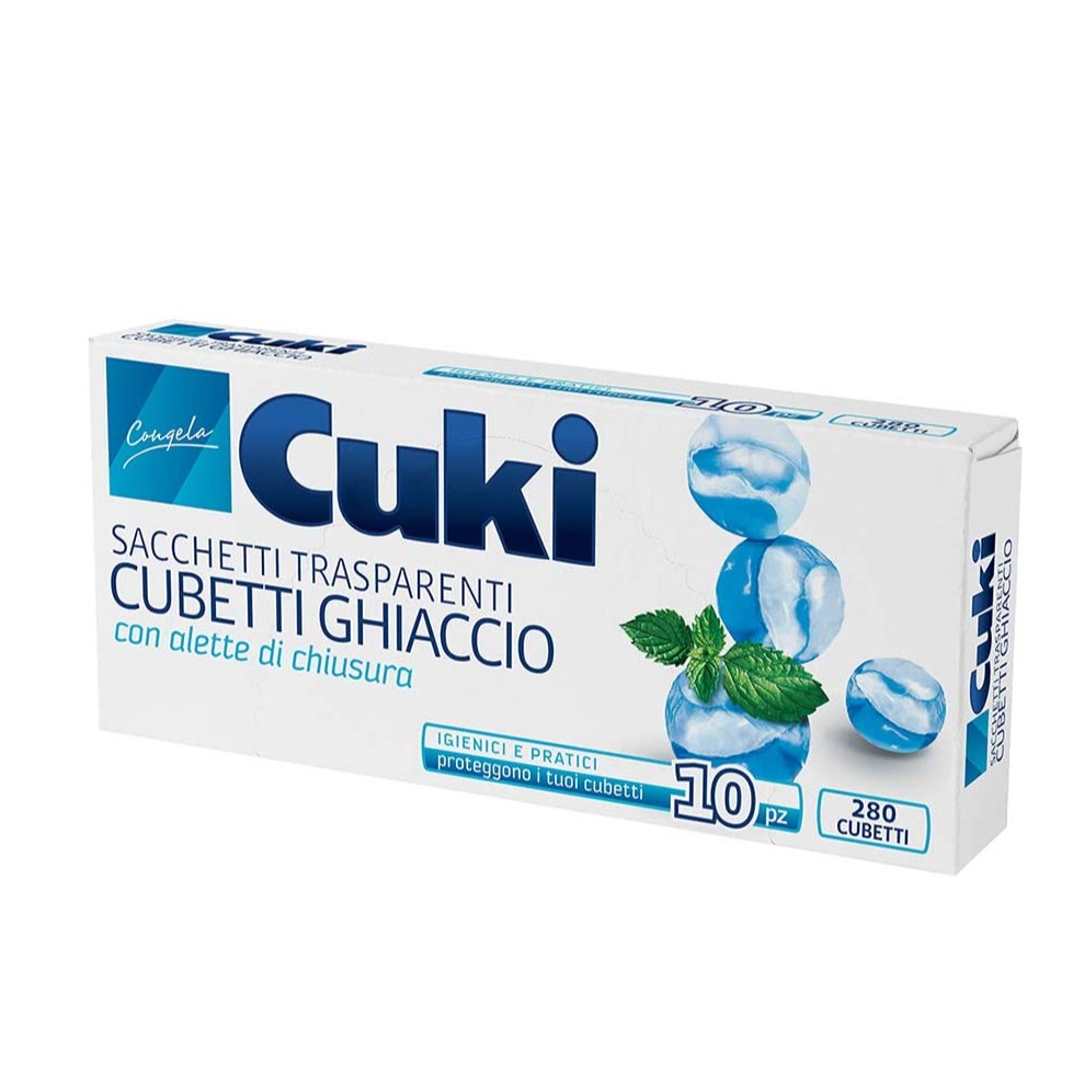 CUKI SACCHETTI GHIACCIO 10PZ.