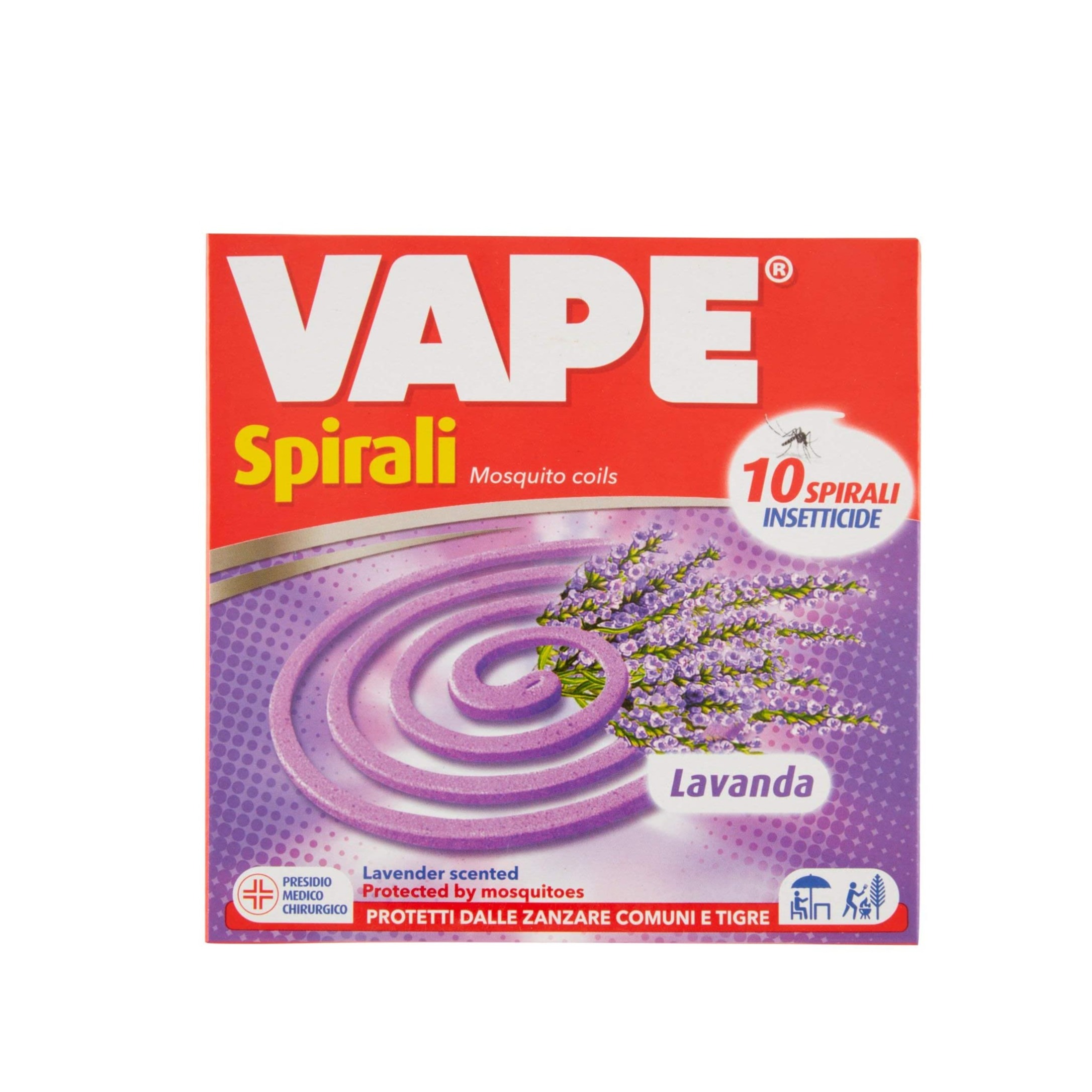 VAPE SPIRALI 10PZ. PROFUMATE