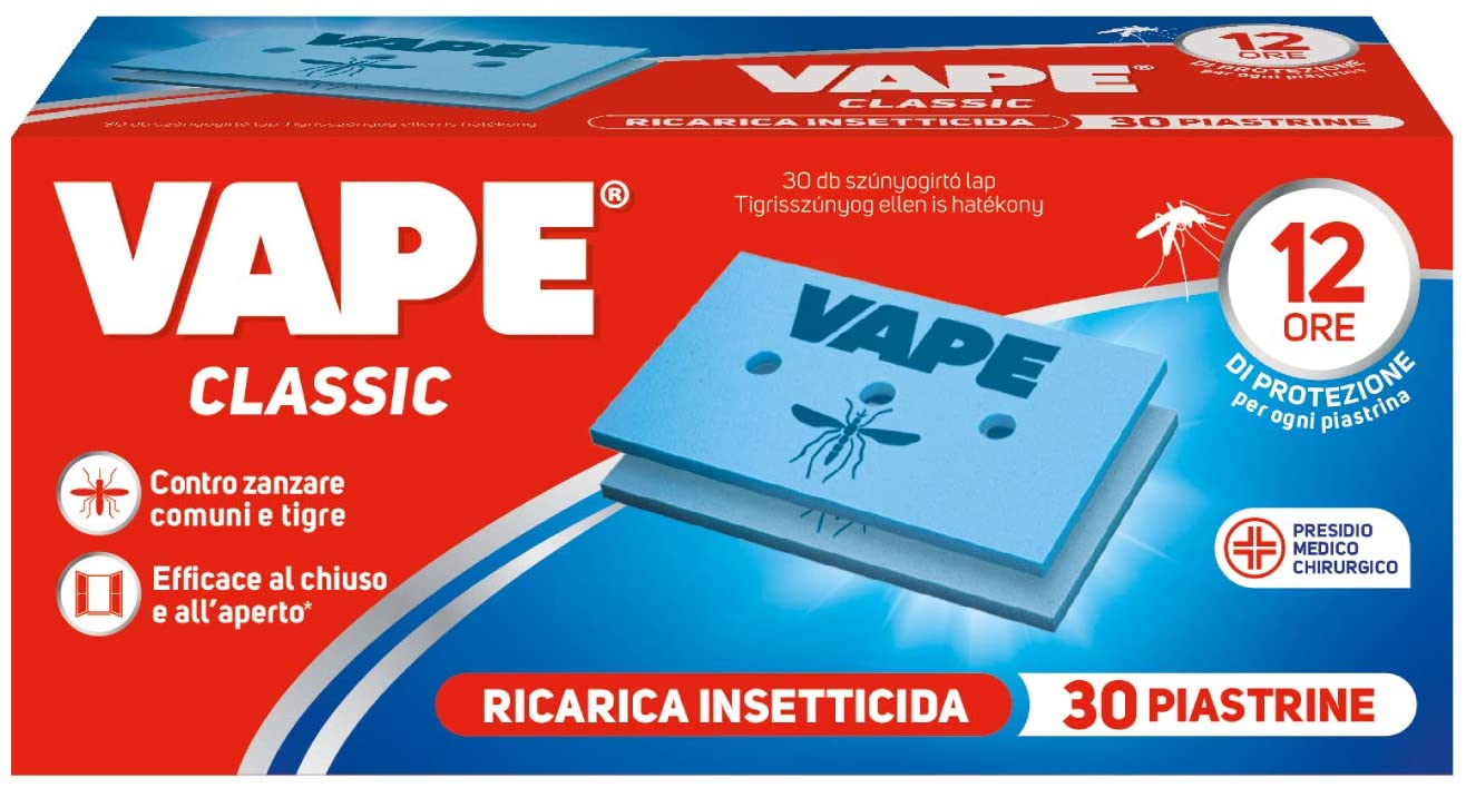 VAPE PIASTRINE 30PZ.