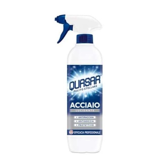 QUASAR SPRAY 650ML. ACCIAIO