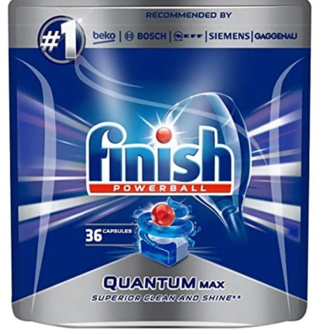 FINISH POWERBALL QUANTUM TABS 36PZ. CLASSICO