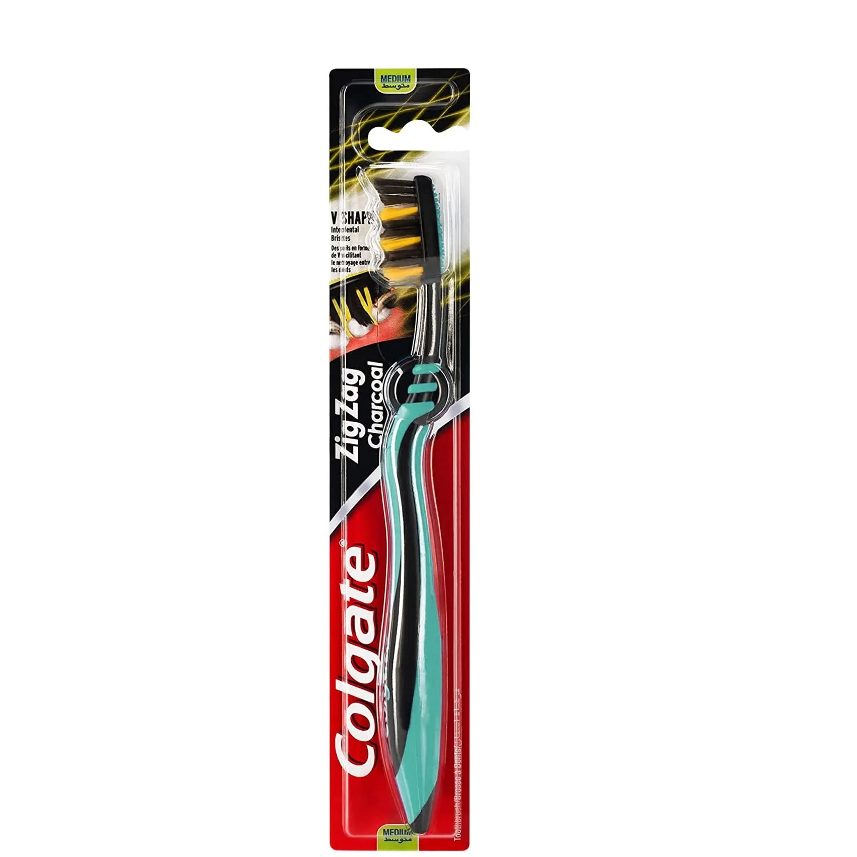 COLGATE SPAZZ. ZIG ZAG SOFT CARBONE