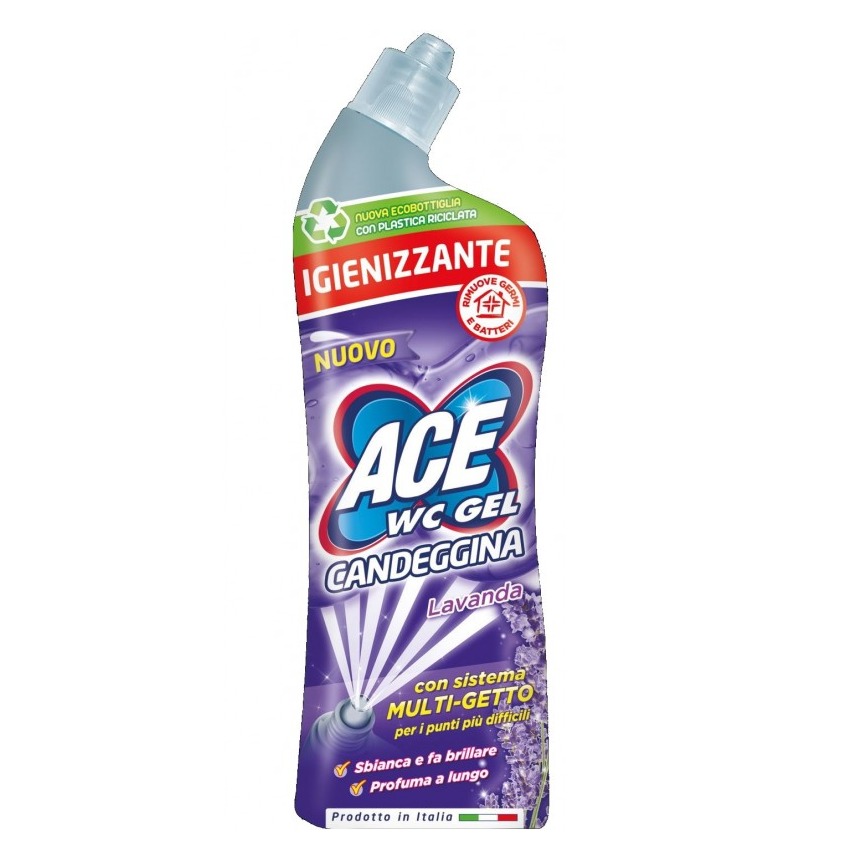 ACE WC GEL 700ML. CANDEGGINA LAVANDA