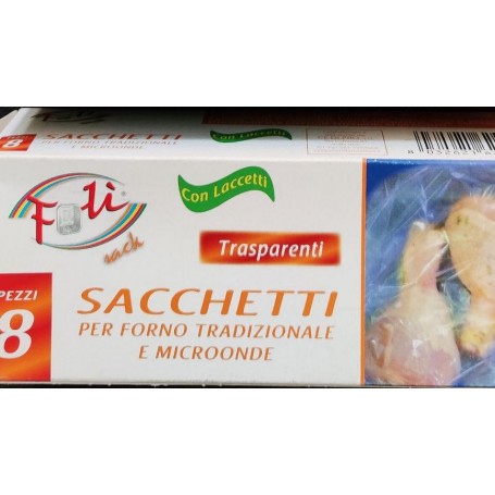 FOLI SACCHETTI FORNO 8PZ.