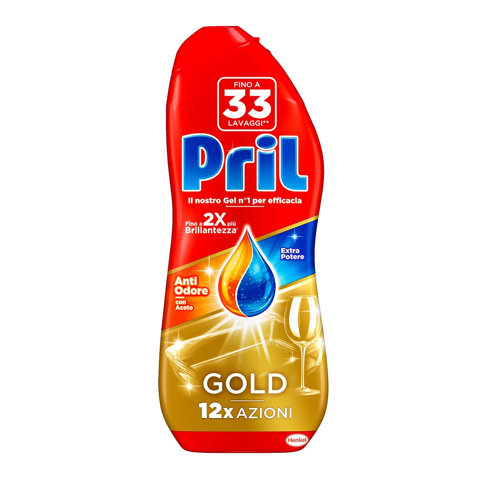 PRIL PERFECT GEL 600ML. 33LAV.  ACETO