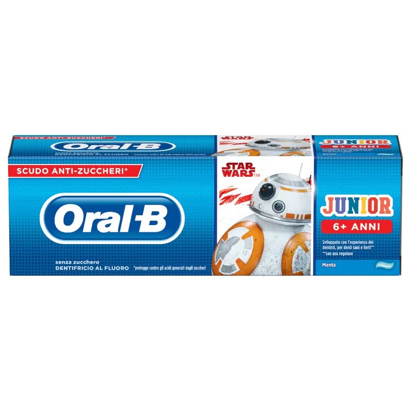 ORAL B DENT. 75ML. KIDS STAR WARS  PROMO