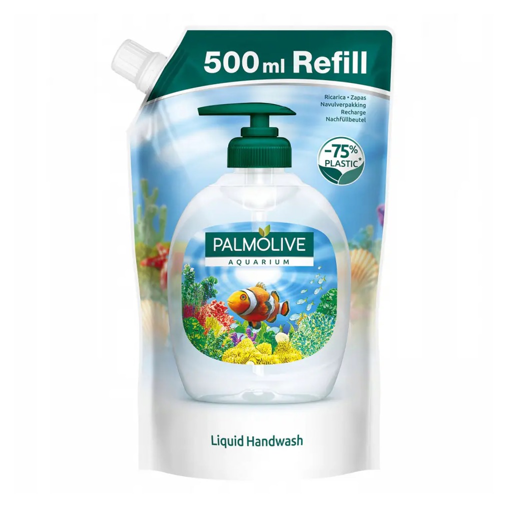 PALMOLIVE SAP.LIQ. BUSTA 500ML. ACQUARIUM