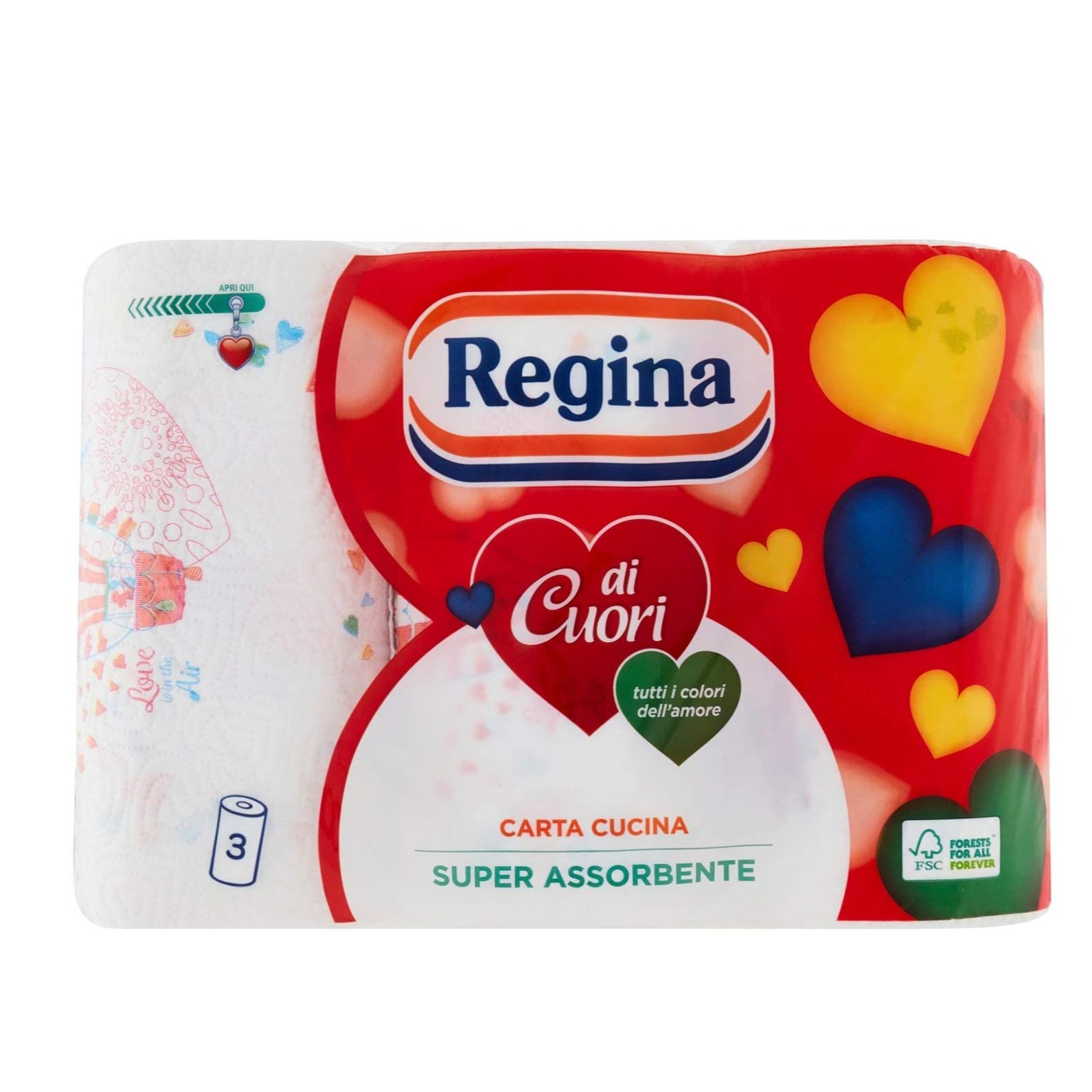 REGINA DI CUORI  ASCIUGONI 3ROT.