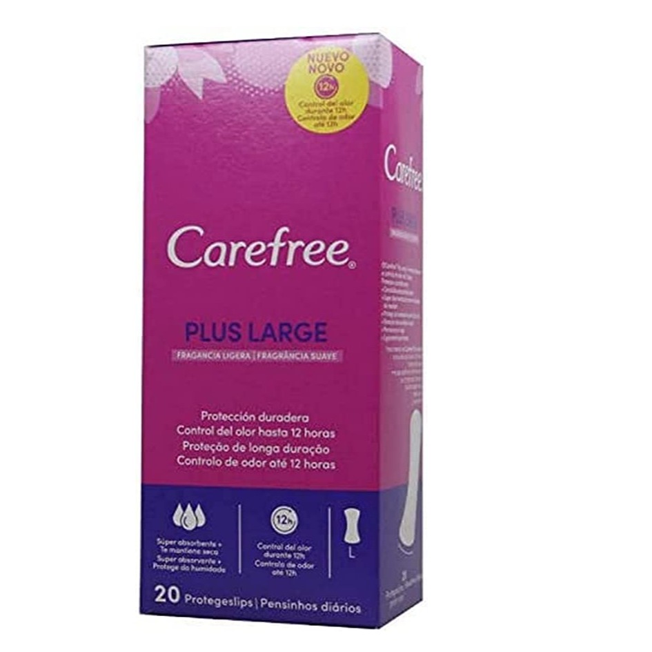 CAREFREE S/SLIP PLUS LARGE 20PZ.