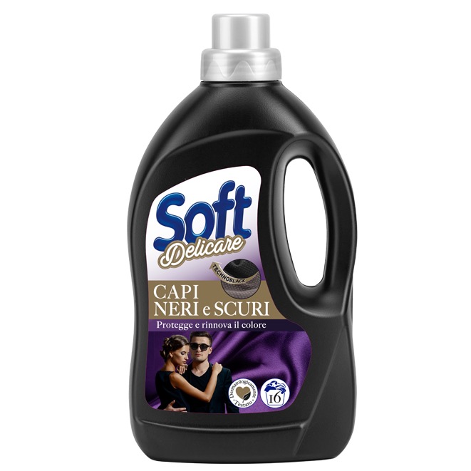 SOFT LAV.LIQ. 1000ML.  CAPI SCURI