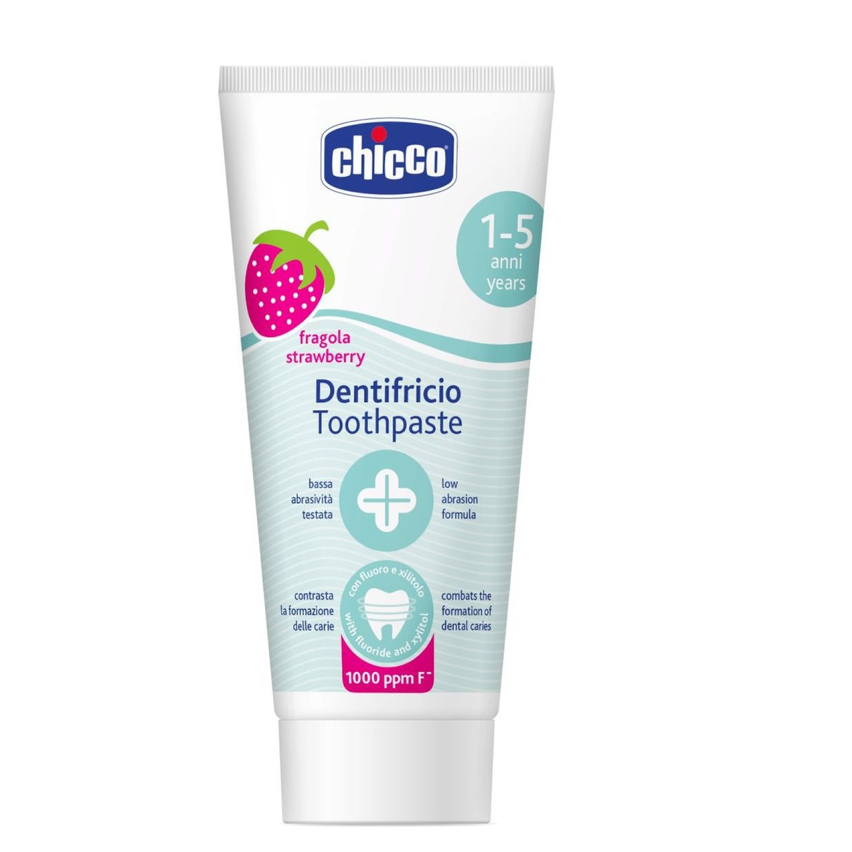 CHICCO DENT. 50ML. FRAGOLA 12M