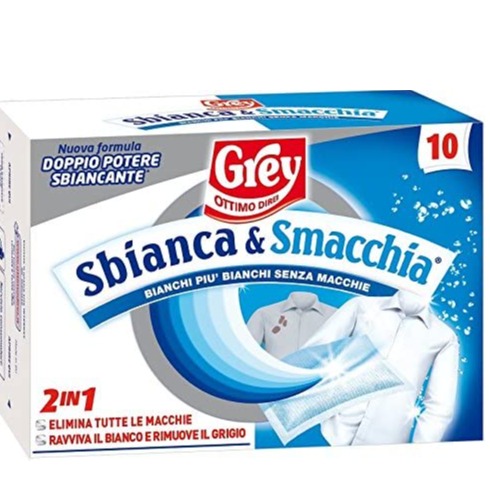 GREY L ACCHIAPPACOLORE SBIANCAESMACCHIA 10PZ.