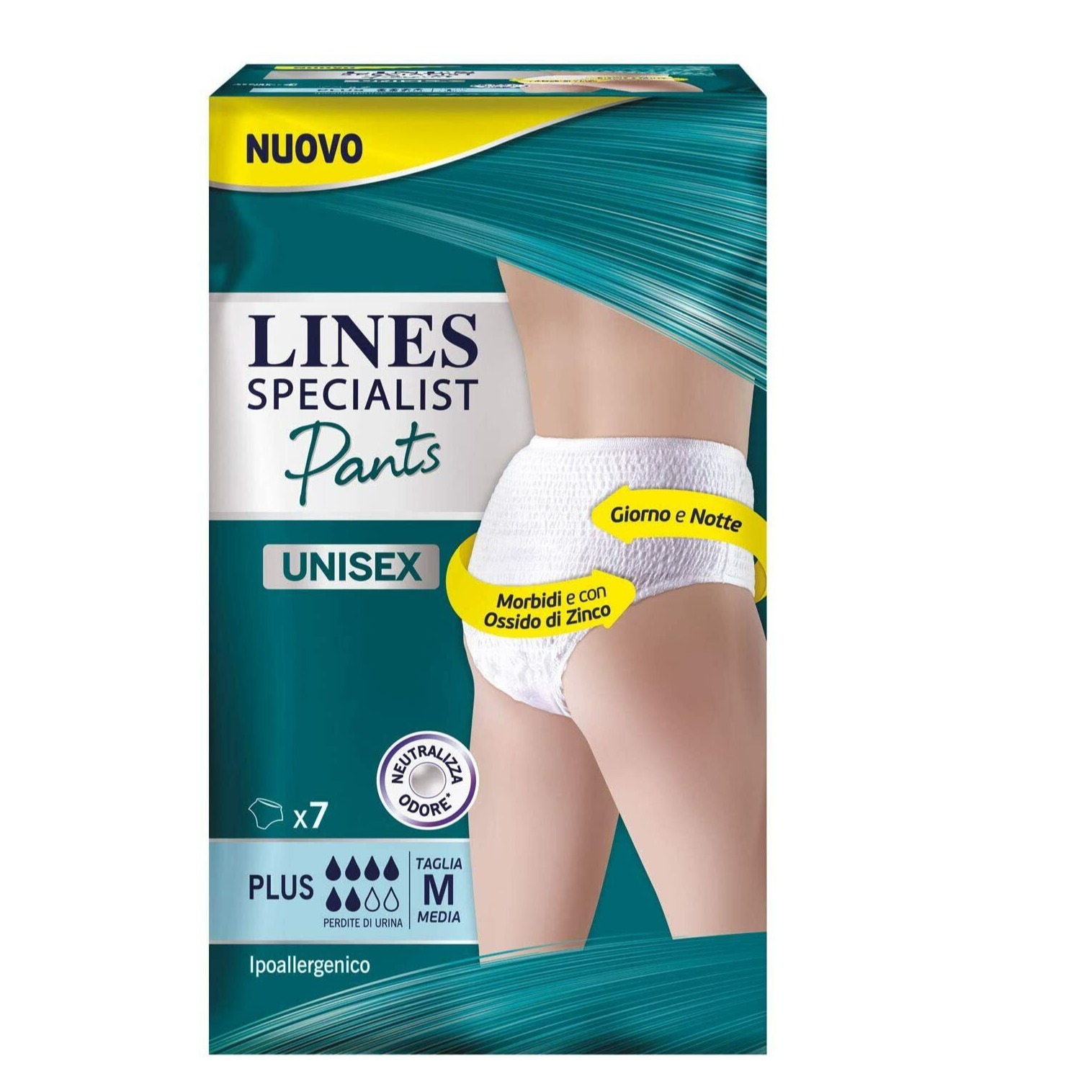 LINES SPECIALIST PANTS PLUS UNISEX 7PZ.  M