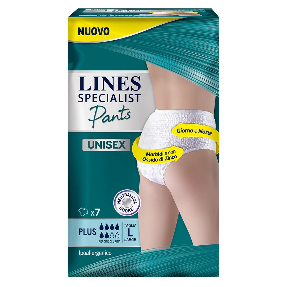 LINES SPECIALIST PANTS PLUS UNISEX 7PZ.  L