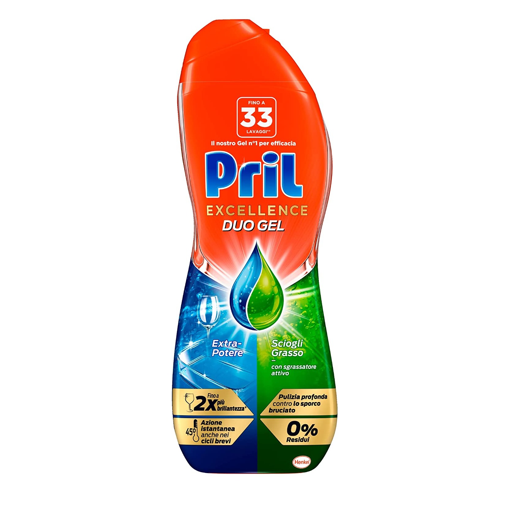 PRIL PERFECT GEL 600ML. 33LAV. SCIOGLIGRASSO