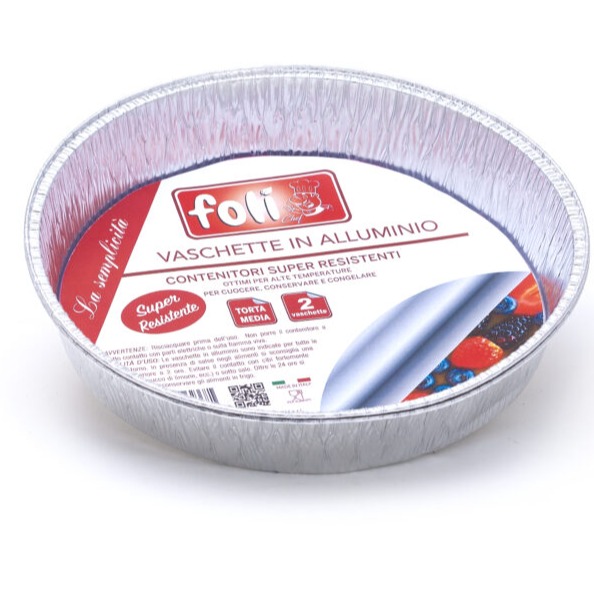 FOLI CONT ALL TORTIERA 2PZ. MEDIA