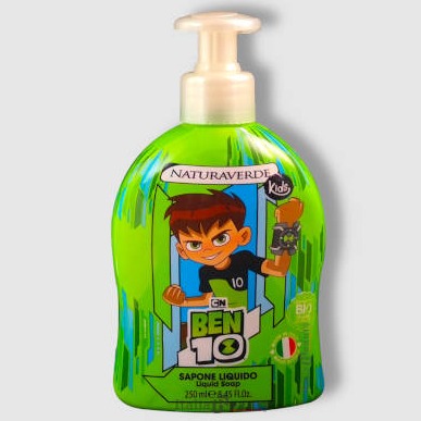 BEN10 SAPONE LIQUIDO 250ML.