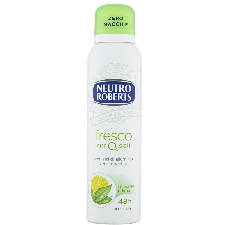 ROBERTS DEO SPRAY 150ML. FRESCO TE VERDE LIME