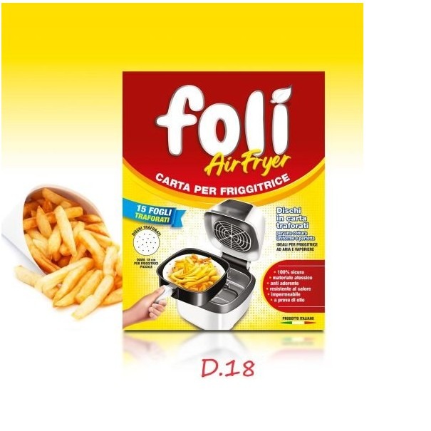 FOLI AIR FRIER FOGLI FRIGGITRICE DIAM 18CM