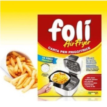 FOLI AIR FRIER FOGLI FRIGGITRICE 23X23 15PZ.