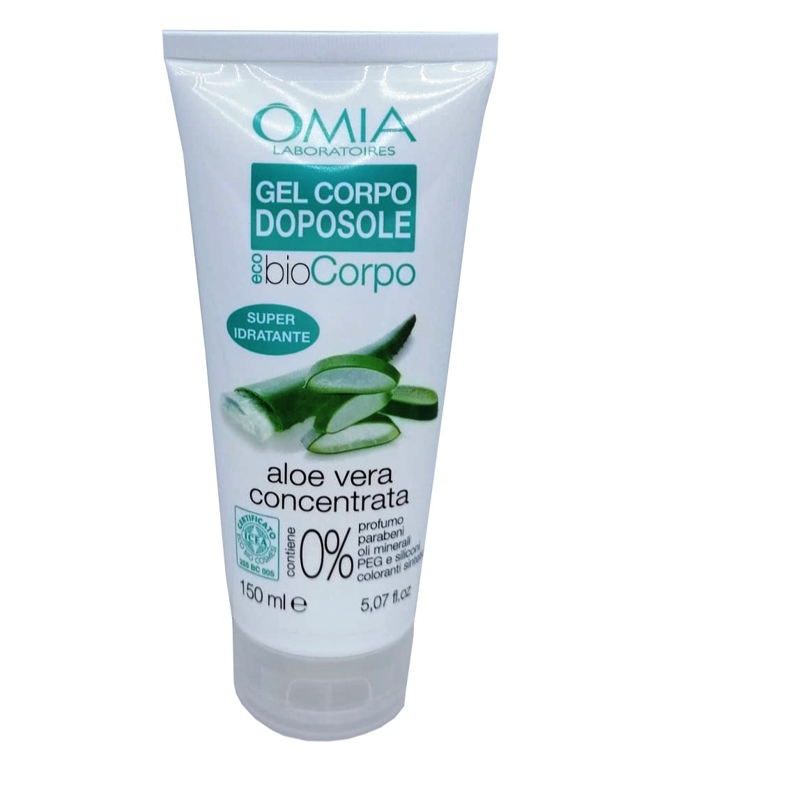 OMIA GEL CORPO DOPOSOLE 150ML. ALOE OFFERTA