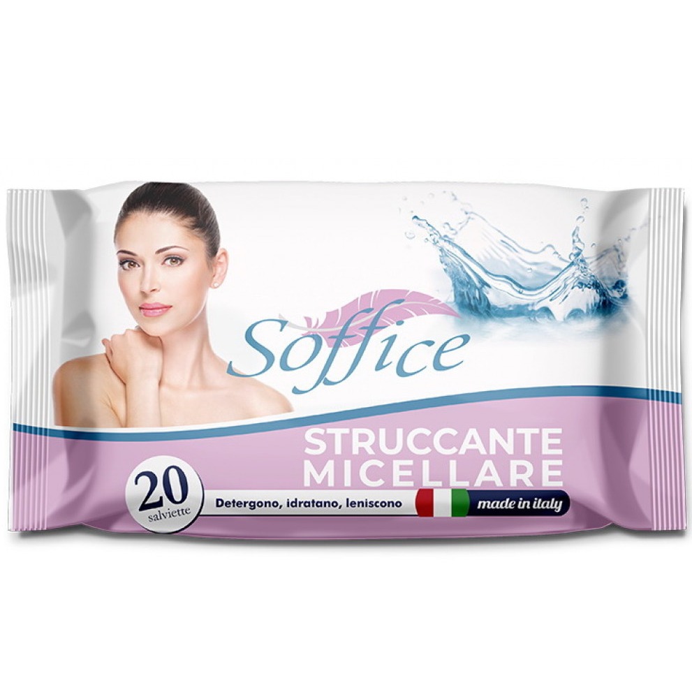 SOFFICE SALV.  STRUCC. C/POPUP 20PZ. MICELLARI