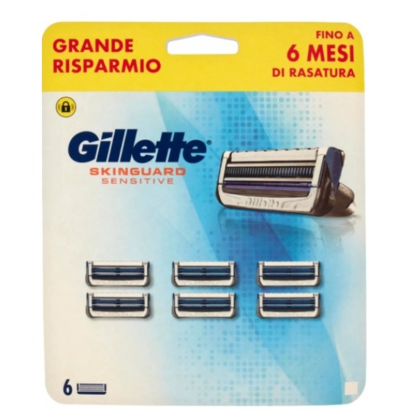 GILLETTE SKINGUARD RIC. 6PZ.