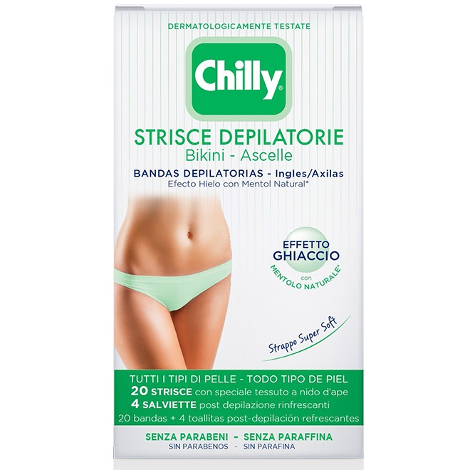 CHILLY STRISCE DEPILATORIE BIKINI ASCELLE