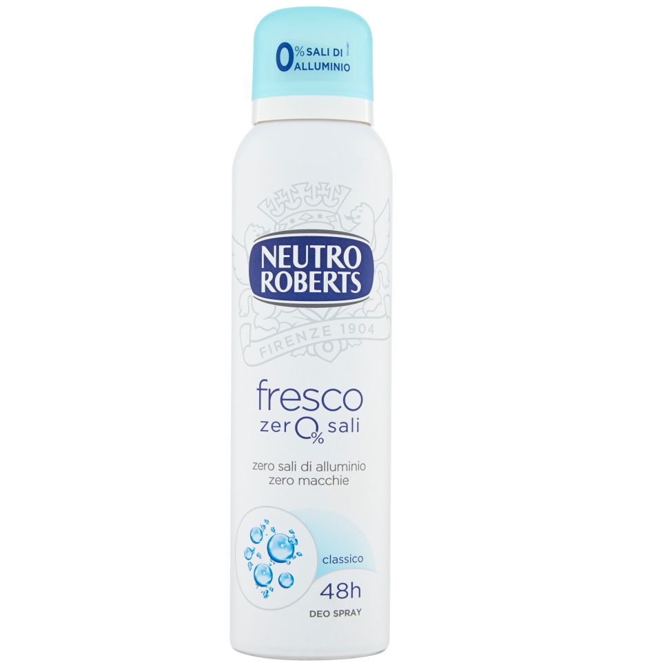 ROBERTS DEO SPRAY 150ML. FRESCO ZERO SALI