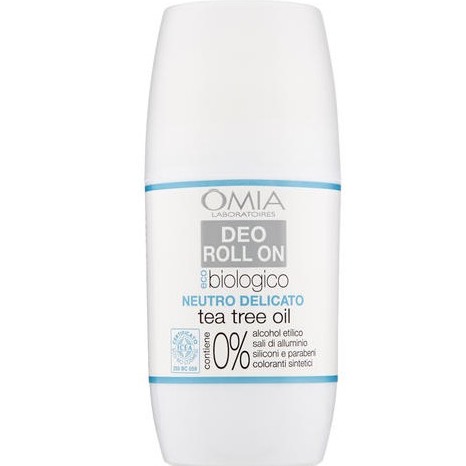 OMIA DEO ROLL ON 50ML. TEA TREE OIL  PROMO