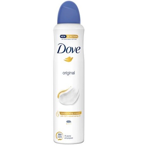 DOVE DEO SPRAY 250ML. ORIGINAL