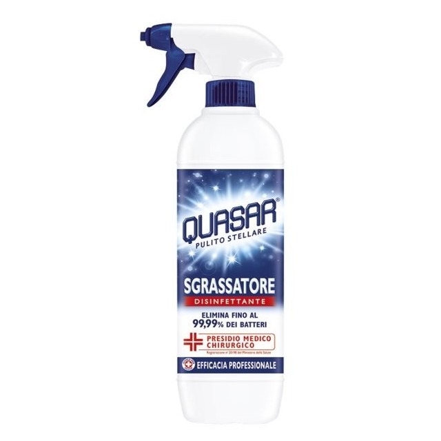 QUASAR SPRAY 625ML. SGRASS. DISINFETTANTE PROMO