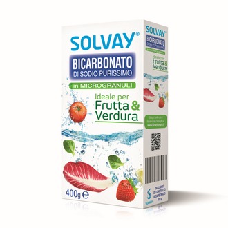 SOLVAY BICARBONATO MICROGRANULI 400GR.