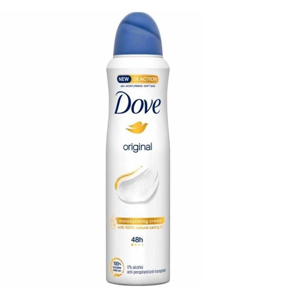 DOVE DEO SPRAY 250ML. ORIGINAL