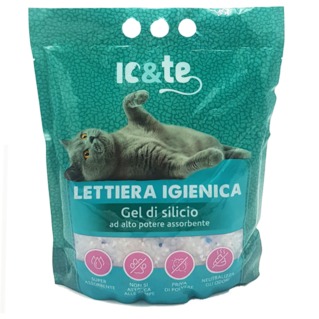 IOETE LETTIERA SILICIO PER GATTI 3.8L. PROMO