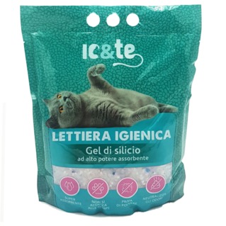 IOETE LETTIERA SILICIO PER GATTI 3.8L.