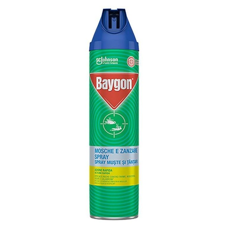 BAYGON PLUS SPRAY 400ML. MOSCHE/ZANZARE