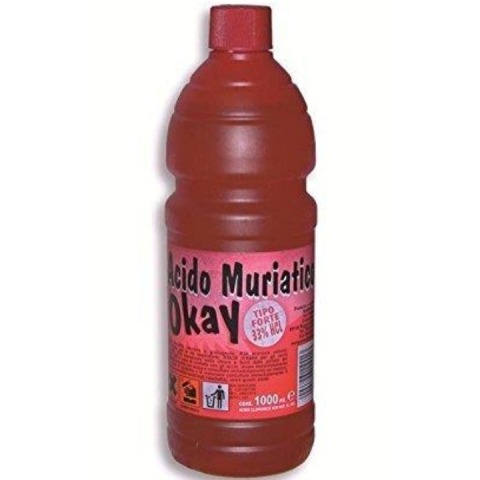 ACIDO MURIATICO 1000ML. V/PROFES OKAY