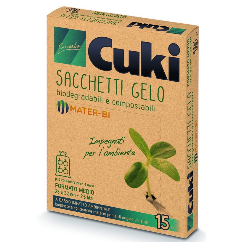 CUKI SACCHETTI GELO 15PZ. MEDI BIO