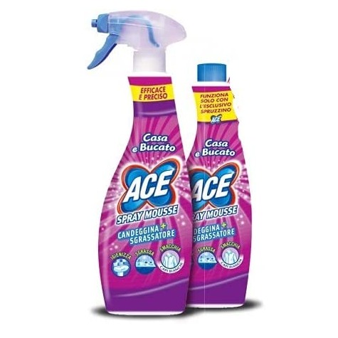 ACE MOUSSE SPRAY 700ML. BASE PIU RIC. FR. PROFUMO PROMO