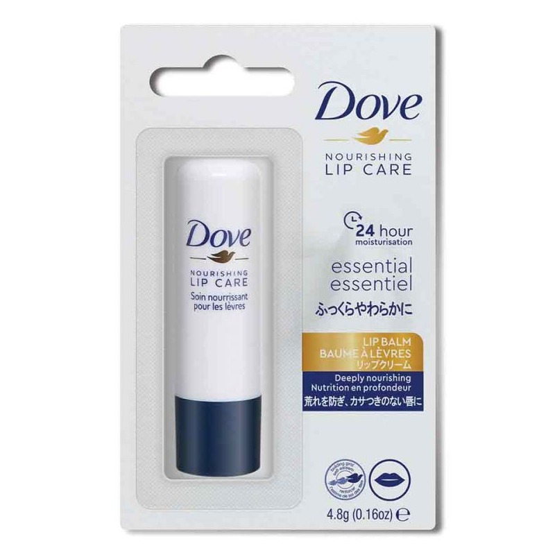 DOVE LIPCARE ESSENTIAL 4.8GR. NUTRIENTE