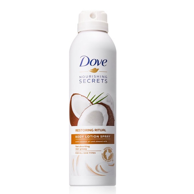 DOVE BODY CREMA SPRAY 190ML COCCO 