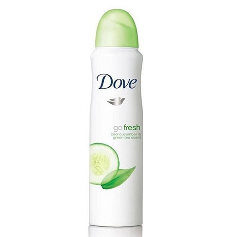 DOVE DEO SPRAY 125ML. GO FRESH CUCUMBER