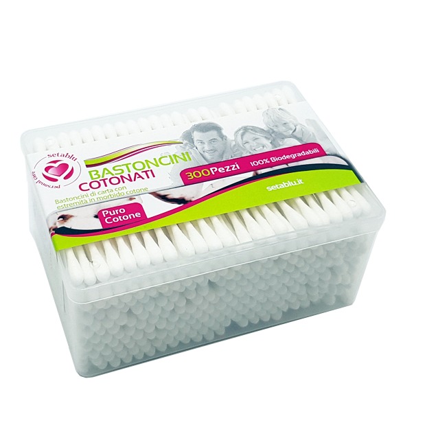 SETABLU COTTON FIOC 300PZ. CARTA