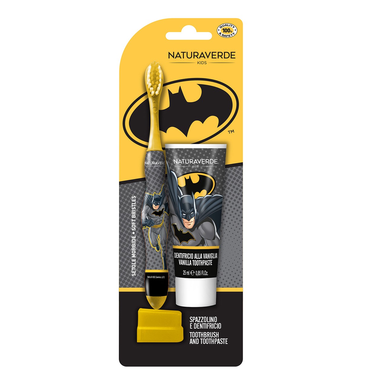 NATURAVERDE KIT BATMAN SPAZZ. PIU DENT. 25ML.