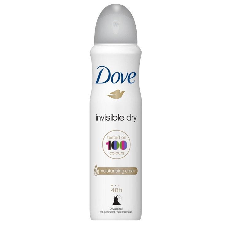 DOVE DEO SPRAY 150ML. INVISIBILE FRESH